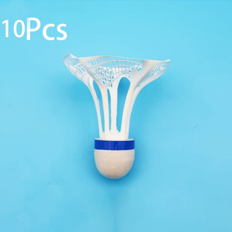 10 قطع من كرات الريشة الطائرة  - مراجعة Feather Shuttlecock وسعره