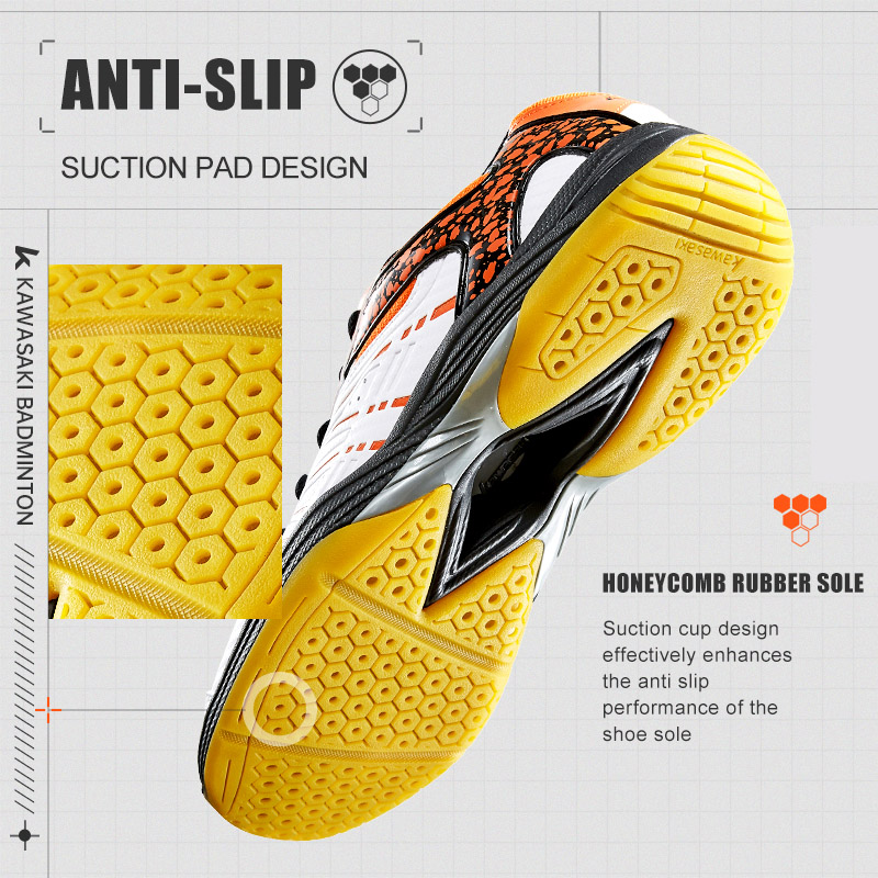 كاواساكي أحذية كرة الريشة تنفس - مراجعة Badminton Shoes Men وسعره