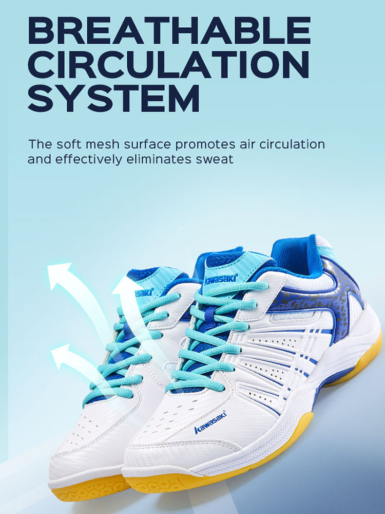 كاواساكي أحذية كرة الريشة تنفس - مراجعة Badminton Shoes Men وسعره